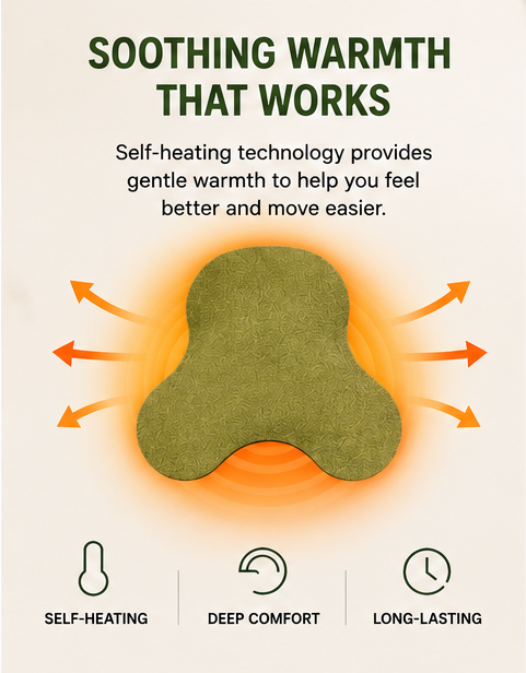 Self-Heating Pain Relief Patches – Soothing Warmth for Muscles & Joints
