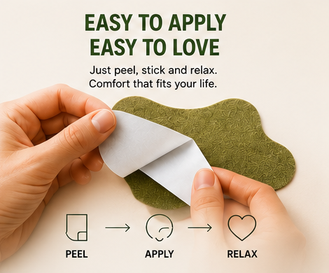 Self-Heating Pain Relief Patches – Soothing Warmth for Muscles & Joints