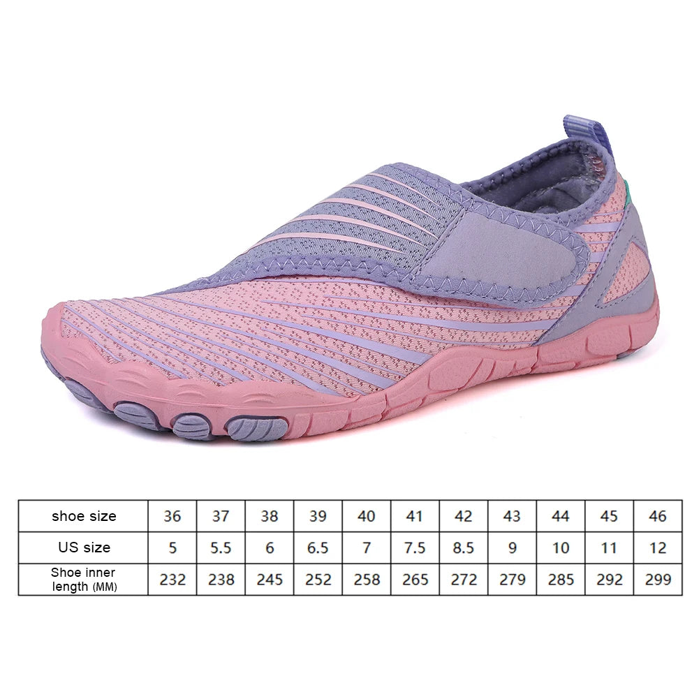 Water Shoes Lightweight Quick Drying Aqua Water Shoes Aqua Sports Outdoor Shoes Soft Beach Shoes for Fishing Diving Surfing