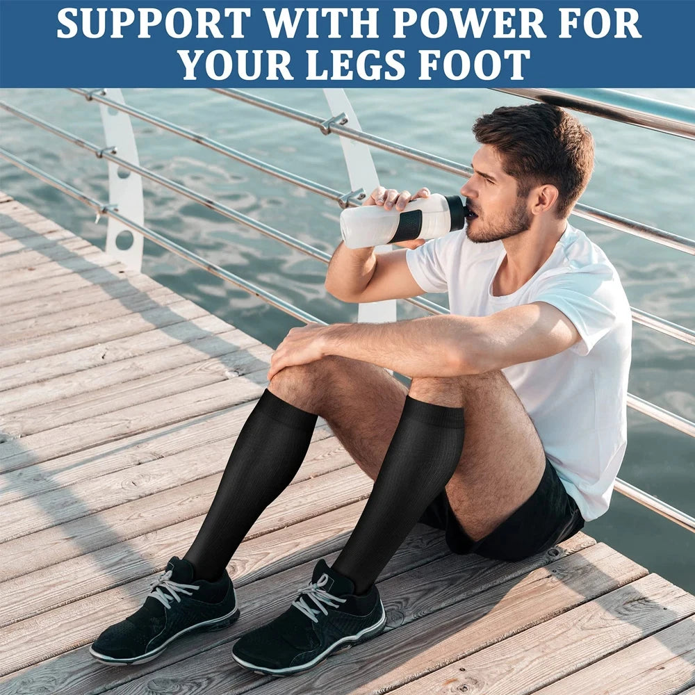 Medical Compression Socks 20-30 mmHg – Varicose Vein Support, Swelling Relief & Improved Circulation