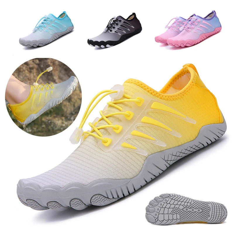 Beach Water Shoes For Men Women Aqua Shoes Quick Dry Barefoot Drainage Wading Sneakers Yoga Boating Fishing Surfing Swim Sandals