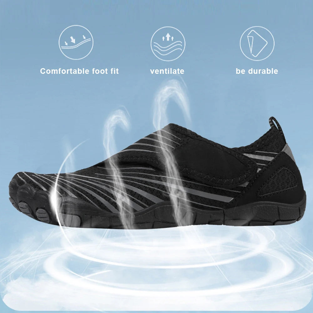 Water Shoes Lightweight Quick Drying Aqua Water Shoes Aqua Sports Outdoor Shoes Soft Beach Shoes for Fishing Diving Surfing